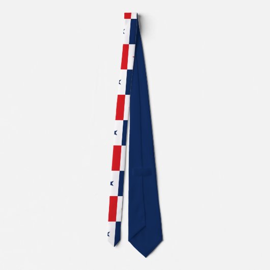 Vlag van Panama Stropdas (Achterkant)