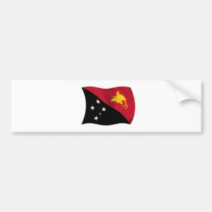 Vlag van Papoea-Nieuw-Guinea Bumpersticker