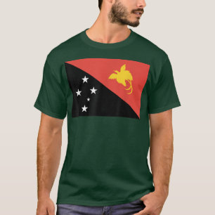 Vlag van Papoea-Nieuw-Guinea T - shirts T T T