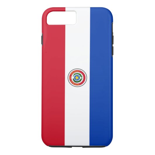 Vlag van Paraguay Case-Mate iPhone Case (Achterkant)