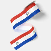 Vlag van Paraguay Lint (Achterkant)