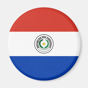 Vlag van Paraguay Magneet