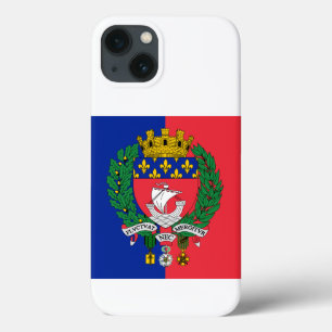 Vlag van Parijs, Frankrijk iPhone 13 Hoesje