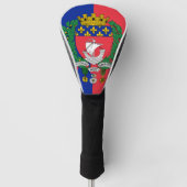 Vlag van Parijs, Frankrijk Golfheadcover (Voorkant)