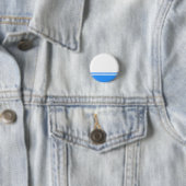 Vlag van Patriotic Altai Ronde Button 3,2 Cm (In situ)