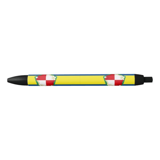 Vlag van Pembrokeshire Black Ink Pen (Voorkant)