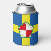 Vlag van Pembrokeshire Koelbox Blikjeskoeler (Blikje Achterkant)