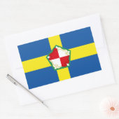 Vlag van Pembrokeshire Rechthoekige Sticker (Envelop)