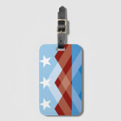 Vlag van Peoria, Arizona Bagagelabel (Voorkant (verticaal))