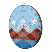 Vlag van Peoria, Arizona Dartbord (Voorkant Rechts)