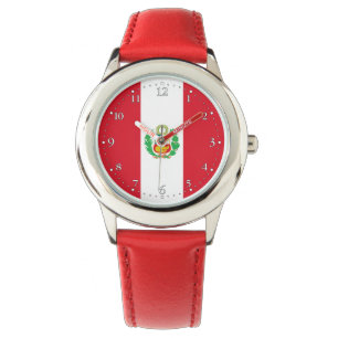 Vlag van Peru Horloge