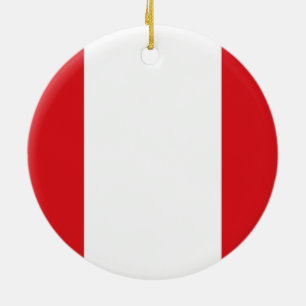 Vlag van Peru Ornament