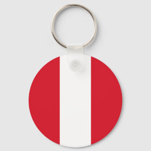 Vlag van Peru Sleutelhanger