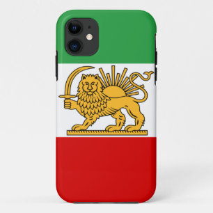 Vlag van Perzië/Iran (1964-1980) iPhone 11 Hoesje