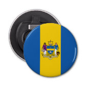 Vlag van Philadelphia, Pennsylvania Bottle Opener (Voorkant)