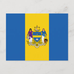 Vlag van Philadelphia, Pennsylvania Briefkaart