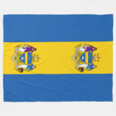 Vlag van Philadelphia, Pennsylvania Fleece Deken (Voorkant (Horizontaal))