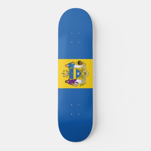 Vlag van Philadelphia (Pennsylvania) Skateboard (Voorkant)