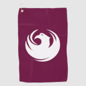 Vlag van Phoenix, Arizona Golfhanddoek (Voorkant)
