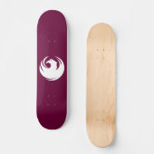 Vlag van Phoenix, Arizona Skateboard (Voorkant)