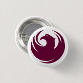 Vlag van Phoenix stad Arizona Ronde Button 3,2 Cm (Voorkant /achterkant)