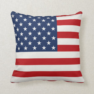 Vlag van Pillow Sierkussen-USA Kussen