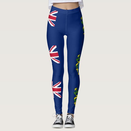 Vlag van Pitcairn-eilanden Leggings (Voorkant)