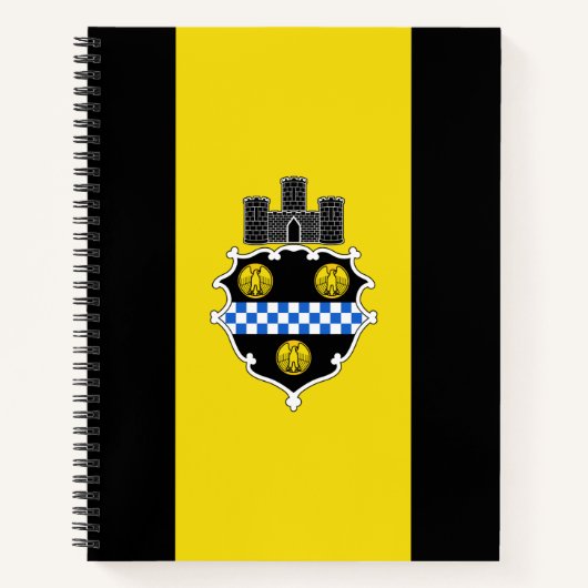 Vlag van Pittsburgh, Notitieboek Pennsylvania (Voorkant)