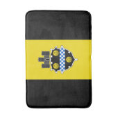 Vlag van Pittsburgh, Pennsylvania Bathroom Mat (Voorkant Verticaal)