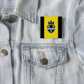 Vlag van Pittsburgh, Pennsylvania Button (In situ)