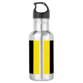 Vlag van Pittsburgh, Pennsylvania Water Bottle Waterfles (Achterkant)