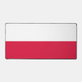 vlag van Polen Bureaumat (Voorkant)