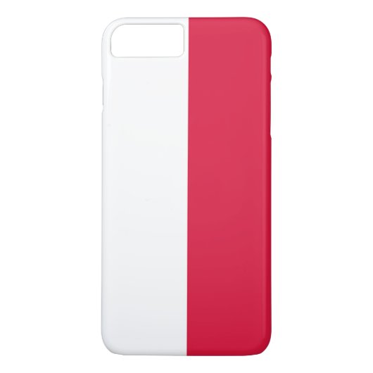 vlag van Polen Case-Mate iPhone Case (Achterkant)