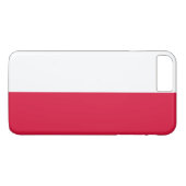 vlag van Polen Case-Mate iPhone Case (Achterkant (Horizontaal))