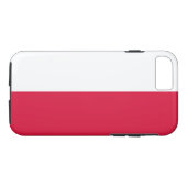 vlag van Polen Case-Mate iPhone Case (Achterkant (Horizontaal))