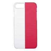 vlag van Polen Case-Mate iPhone Case (Achterkant)
