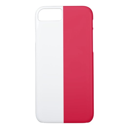 vlag van Polen Case-Mate iPhone Case (Achterkant)