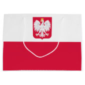 Vlag van Polen Groot Cadeauzakje (Voorkant)