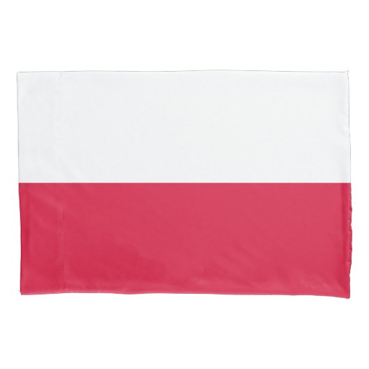 Vlag van Polen Kussensloop (Voorkant)