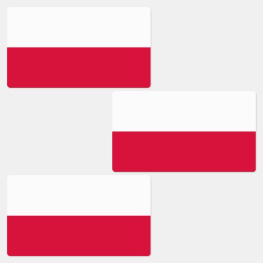 Vlag van Polen Labels (Groep)