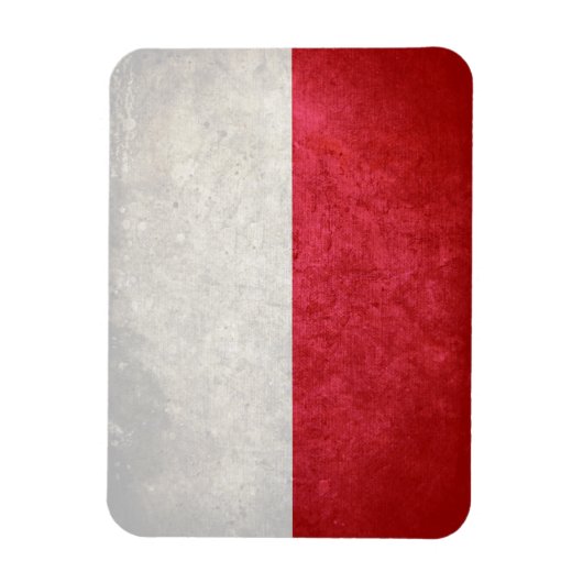 vlag van Polen Magneet (Verticaal)