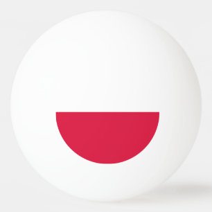 Vlag van Polen Pingpongballen