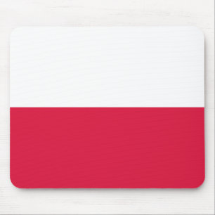 Vlag van Polen (Pools) Muismat