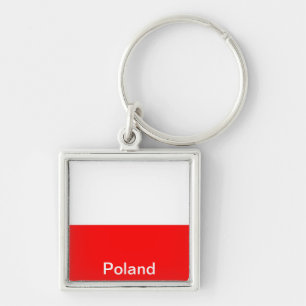 vlag van Polen Sleutelhanger