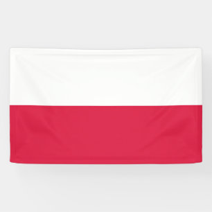 Vlag van Polen Spandoek