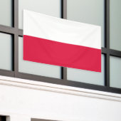 Vlag van Polen Spandoek (Buitenkant Gebouw)