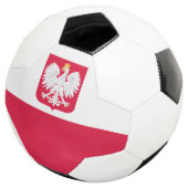 Vlag van Polen Voetbal (Drie kwart)