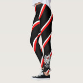 vlag van Poolse strepen Leggings (Links)