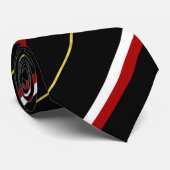 vlag van Poolse strepen Stropdas (Opgerold)