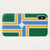Vlag van Portland (Oregon) Case-Mate iPhone Case (Achterkant (horizontaal))